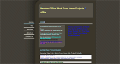 Desktop Screenshot of genuinedataentryjobs.com